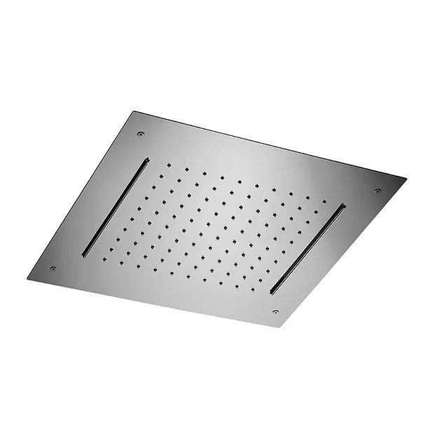 Square Rain Head With Waterfalls