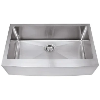 35-7/8" L x 20-3/4" W x 10" D Apron-front/Farmhouse 16 Gauge Stainless Steel Single Bowl Sink