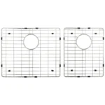 Stainless Steel Bottom Grid for Farmhouse/Apron Front Double Bowl Sink (HA225)