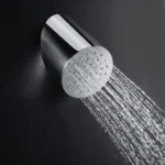 Angled Wall Round Rainfall Shower Head