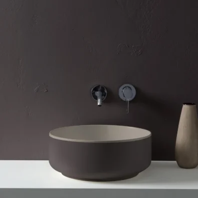 Bucchero Round Bis Counter Vessel