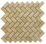 Bursa Beige Herringbone 1x2