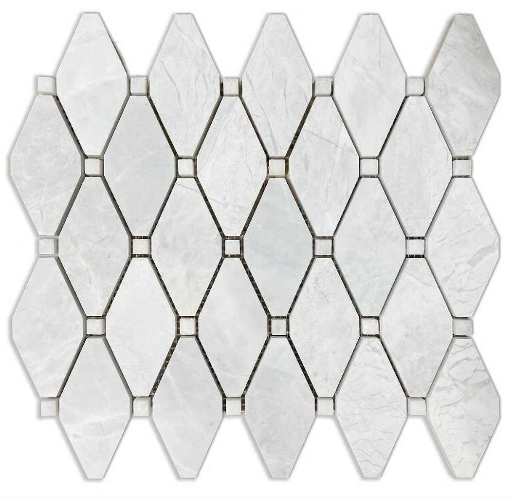 ice-silver-rhomboid-w-white-dots Ice Silver Rhomboid w/ White Dots