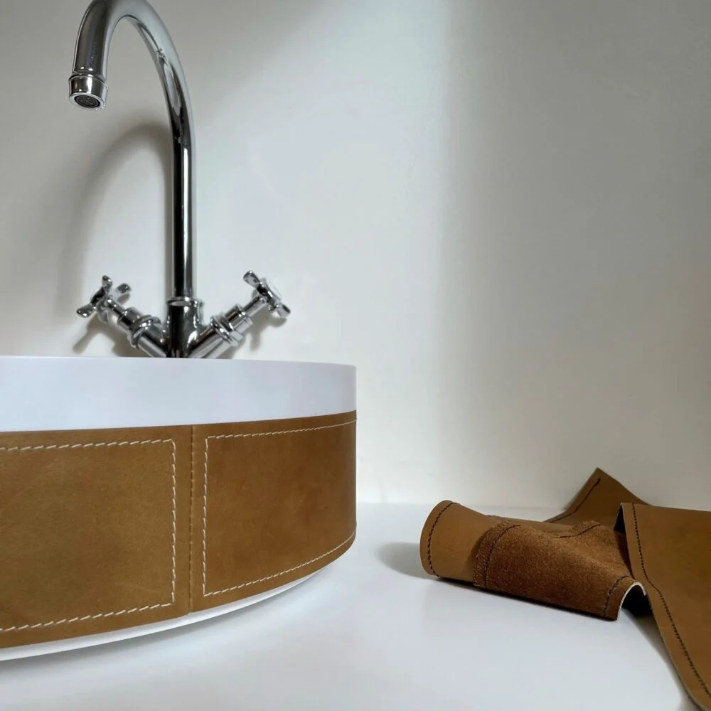 ring-cow-leather-counter-vessel-3 Ring Cow Leather Counter Vessel