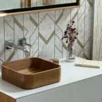 St Honore Wooden Counter Vessel