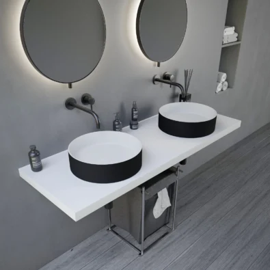 Thin 40 Counter Vessel