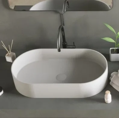 Thin Elongated Counter Vessel