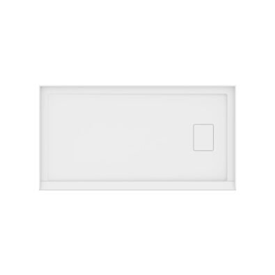 Rouge 6032 Acrylic Alcove Shower Base in White with Right Drain