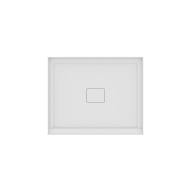 Rouge 4234 Acrylic Alcove Shower Base in White with Center Drain