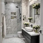 Cache 3642 Acrylic Alcove Shower Base in White with Center Drain