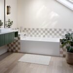 Beaumont 3260 IFS AFR Acrylic Alcove Left-Hand Drain Bathtub in White