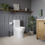 Florence 4.8L Side Flush One-Piece Toilet in White