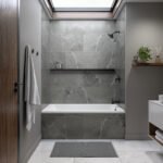 Pia 3660 IF AFR Acrylic Alcove Left-Hand Drain Bathtub in White