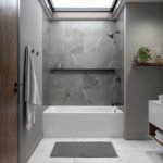Pia 3060 IFS Acrylic Alcove Right-Hand Drain Activ-Air Bathtub in White