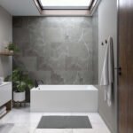 Pia 3260 IFS AFR Acrylic Right Corner Left-Hand Drain Bathtub in White