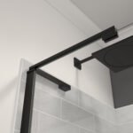 L-Shape Support Arm in Matte Black