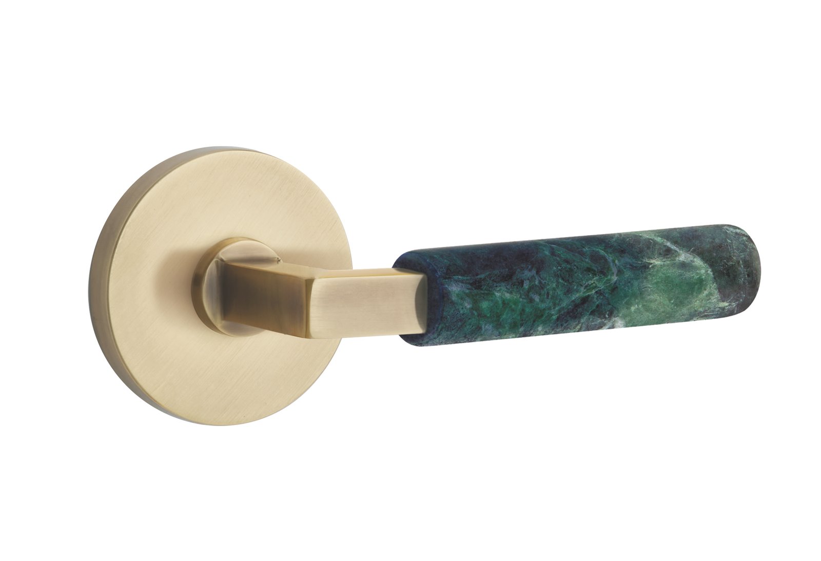 SELECT L-Square Green Marble Lever