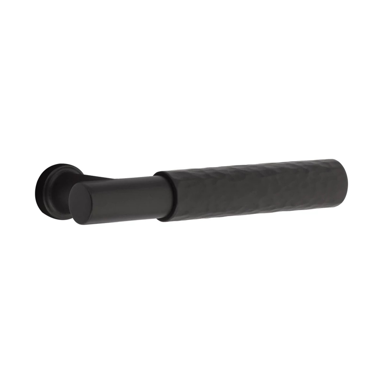 SELECT T-Bar Hammered Lever - Flat Black Emtek SELECT T-Bar Hammered Lever in Flat Black