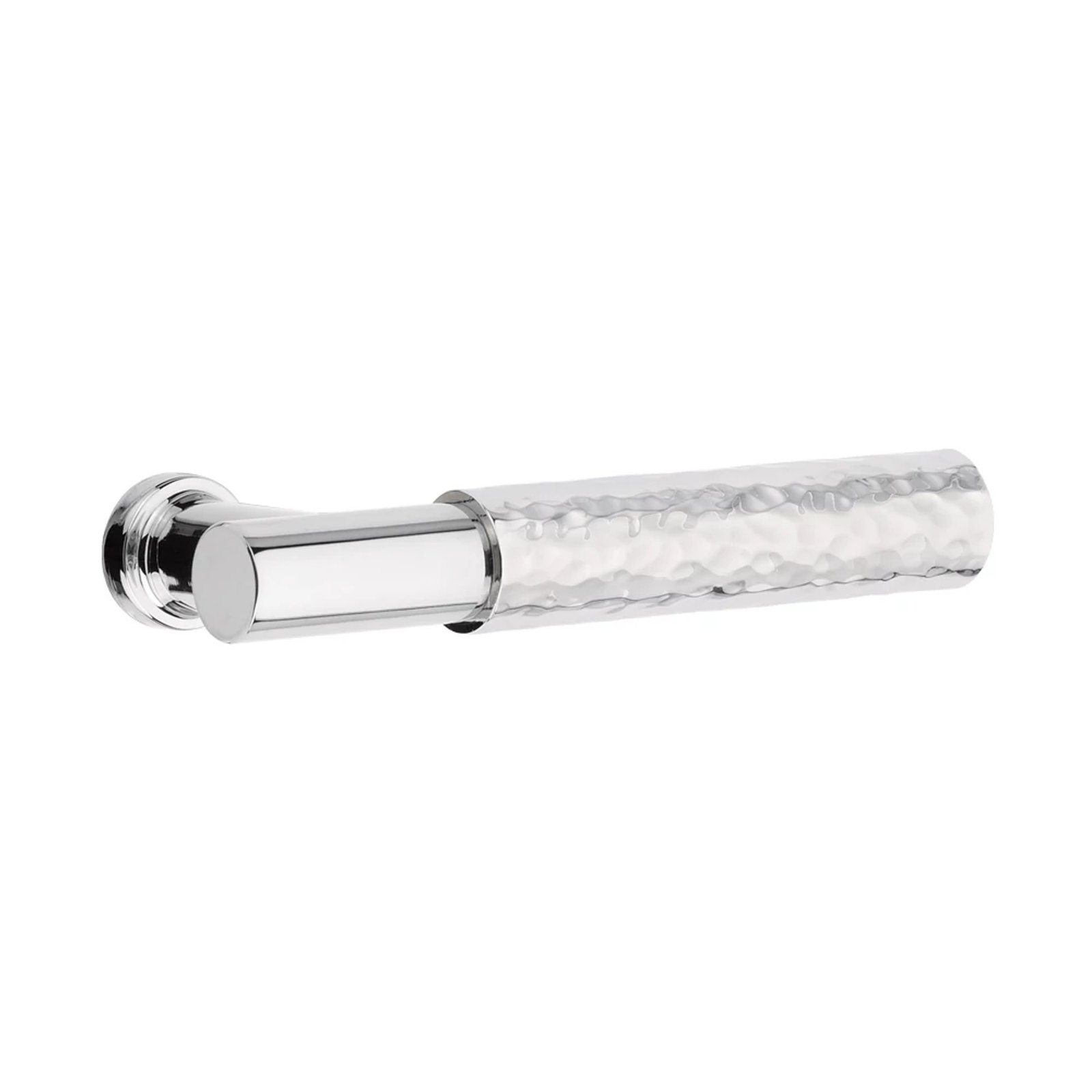 SELECT T-Bar Hammered Lever - Polished Chrome Emtek SELECT T-Bar Hammered Lever in Polished Chrome